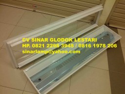 Kap Lampu TKI Bening 2 x 36W Mirror Buka Belakang
